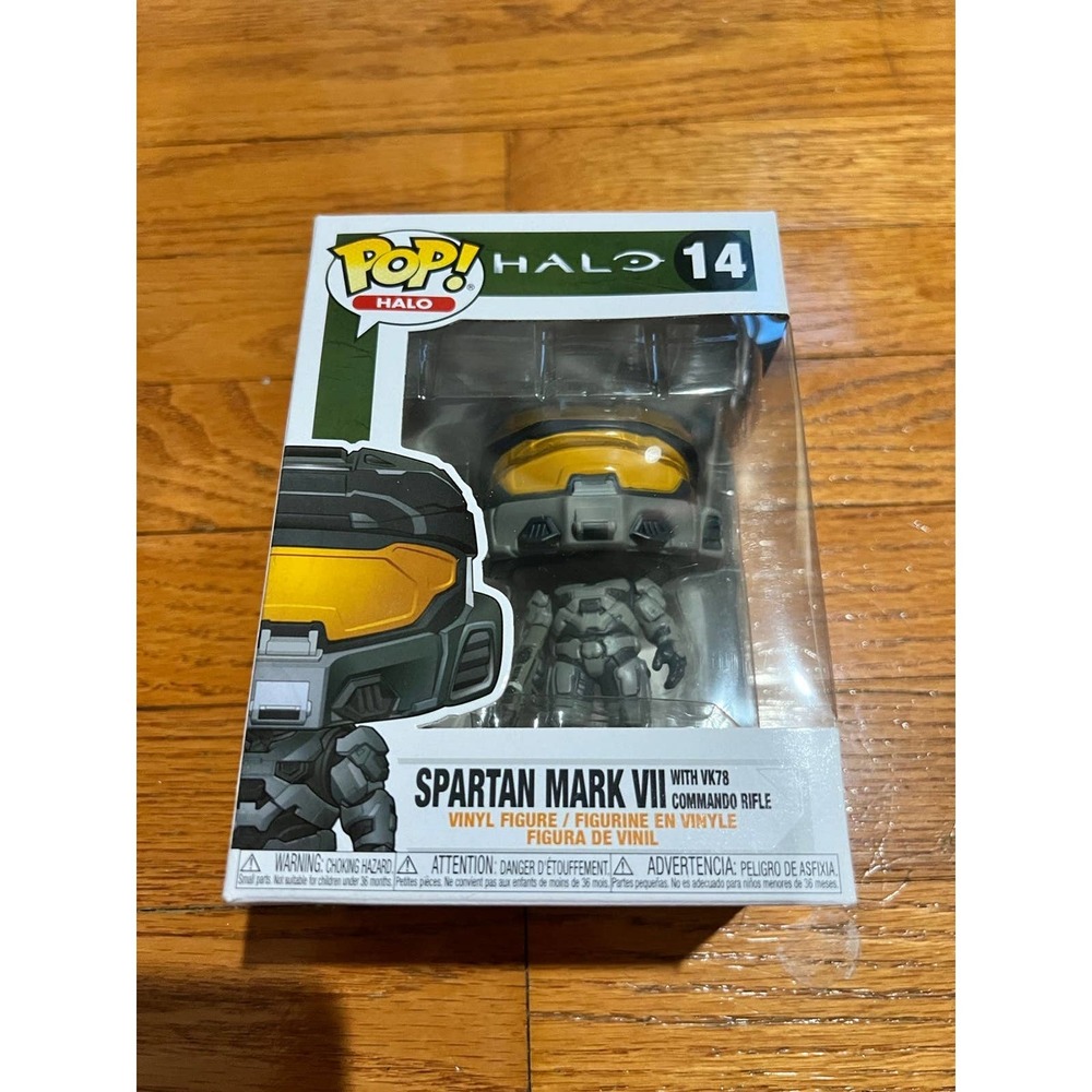 Funko Pop! Halo Spartan Mark VII with VK78 Commando Rifle #14